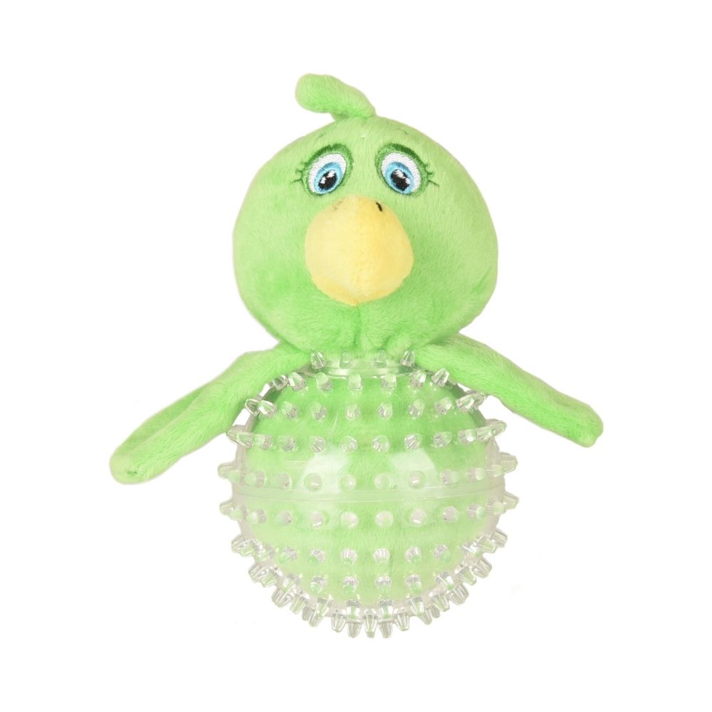 Rotaļlieta Suņiem ar pīkstuli Wilco Chicken Zaļš 16 cm 519503