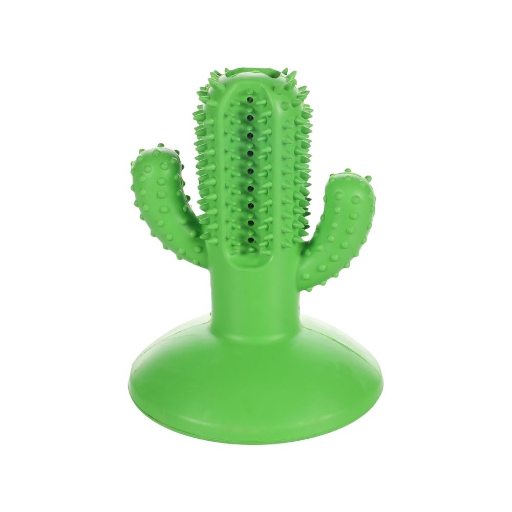 FLMG Rotaļlieta Suņu Zobiem-Kaktuss, Gumijas Zaļš L 15 cm 521977
