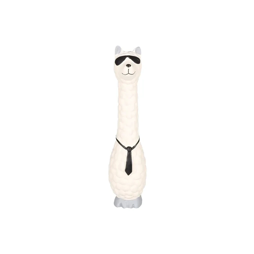 FLMG Rotaļlieta suņiem ar skaņu Latex Lama L Balta 6.9x7x27.4 cm 522965