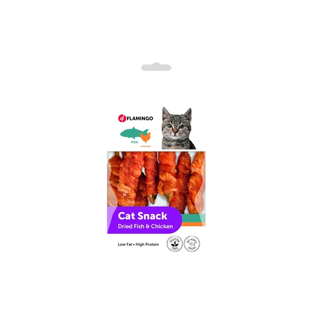 FLMG kārumi kaķiem Dried Fish with Chicken 50 g 560604