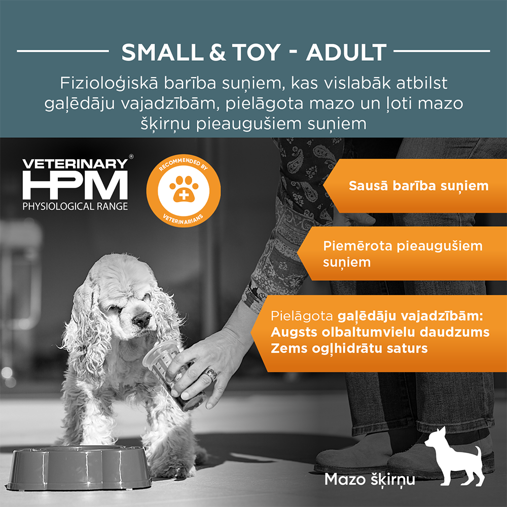 HPM DOG Adult small&toy 7 kg