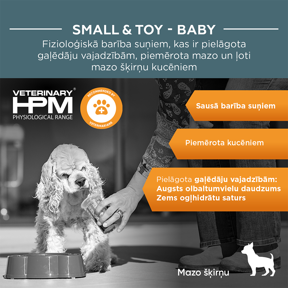 HPM DOG Baby small&toy 0.4 kg