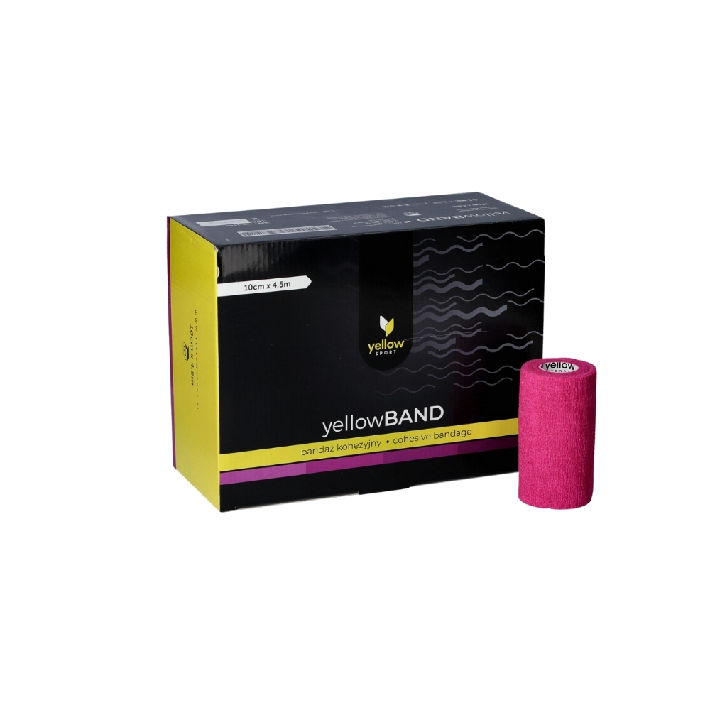 Elastīgā pašlīpošā saite Zarys yellowBAND, nesterila, 10cmx4.5m violet N1