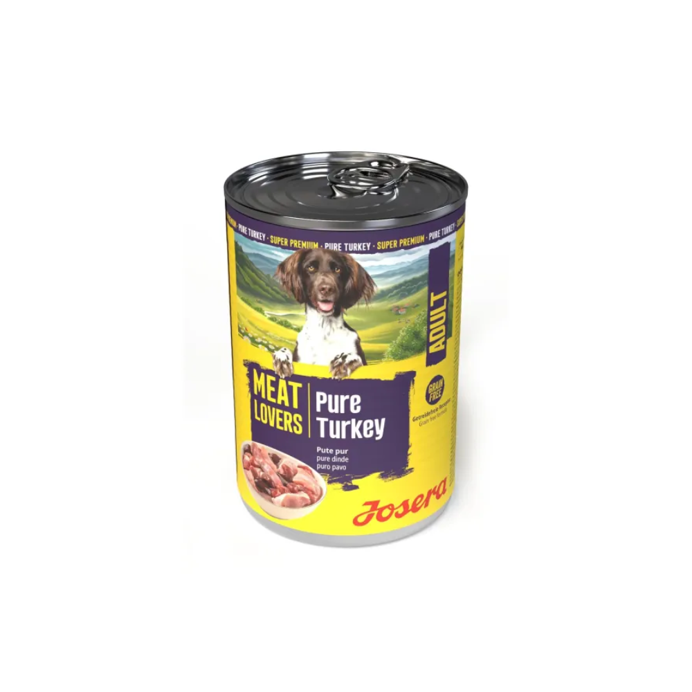 Konservi JOSERA suņiem Meat Lovers Adult Pure Turkey 400 g