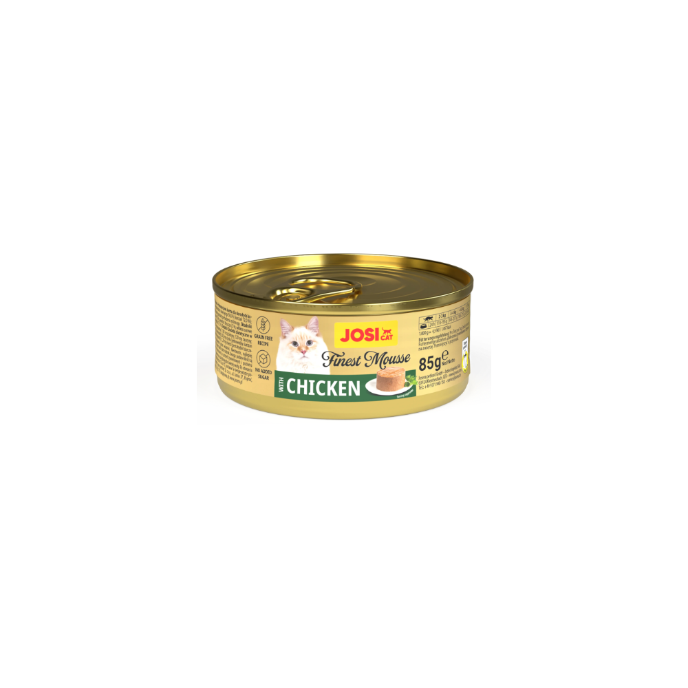 Konservi JOSERA JosiCat Finest Mousse with Chicken 85 g