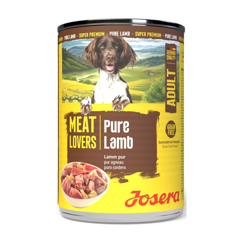 Konservi JOSERA suņiem Meat Lovers Pure Lamb 400 g