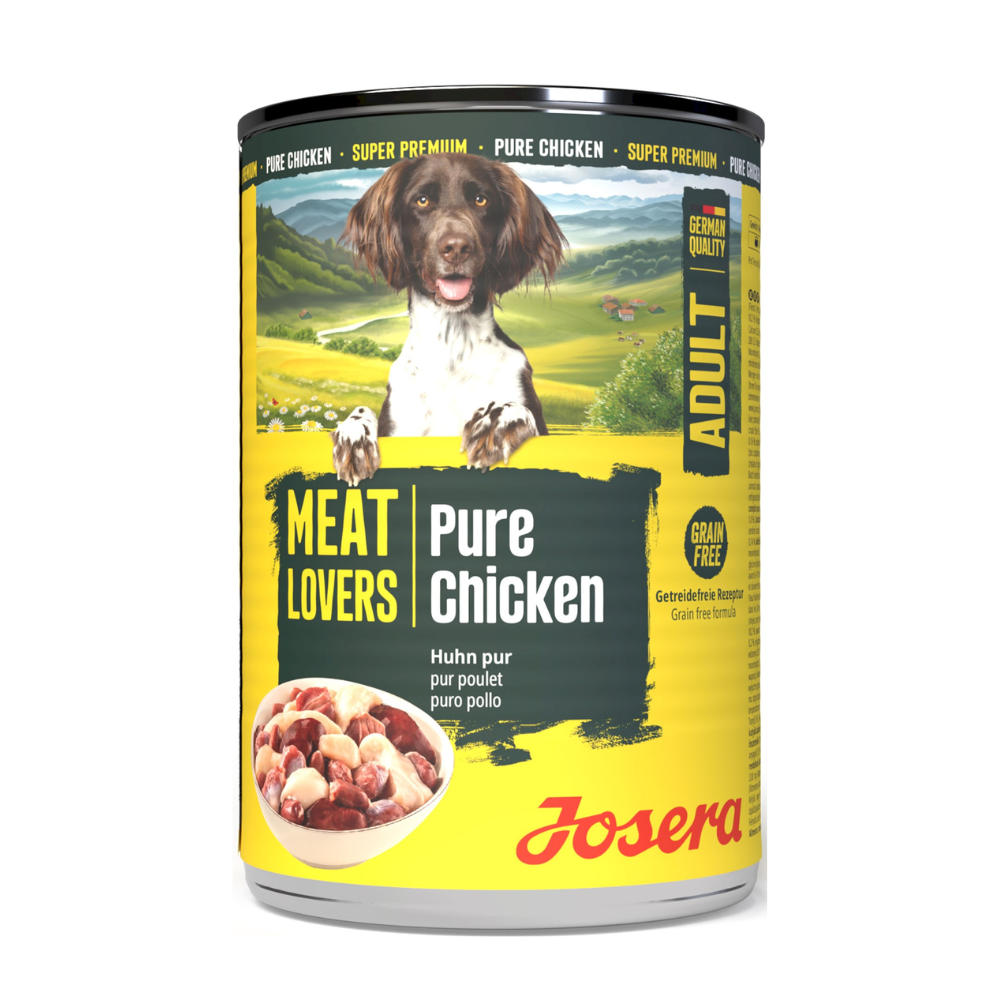 Konservi JOSERA suņiem Meat Lovers Pure Chicken 400 g