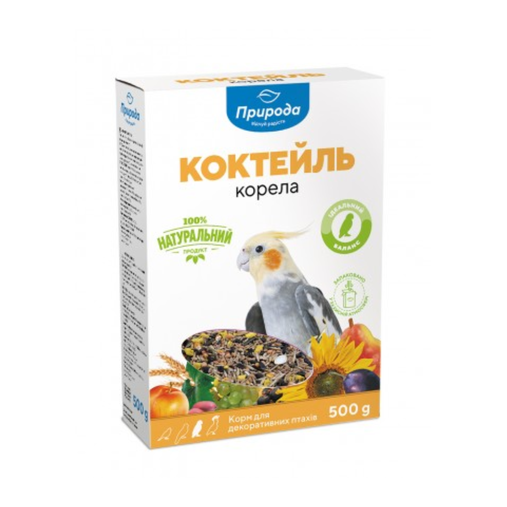 Priroda barība papagaiļiem Corella 500 g