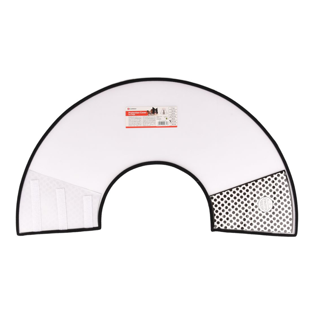FLMG pēcoperāciju apkakle "CAPO" ar lipekļiem 31.5 cm 503004