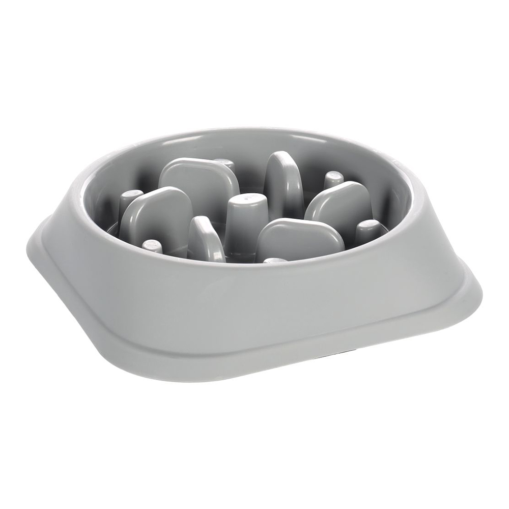 FLMG bļoda lēnai ēšanai suņiem plastmasas "BOBO" 17 cm 519733