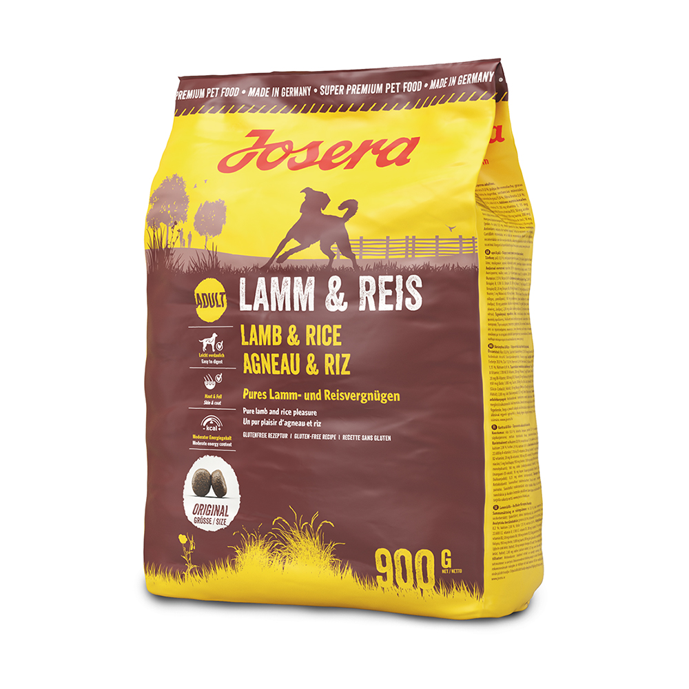 Josera SP suņiem Lamb&Rice (Lamm&Reis) 900 g