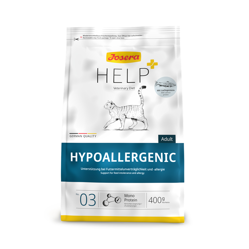 Josera HELP kaķiem Hypoallergenic Cat 400 g