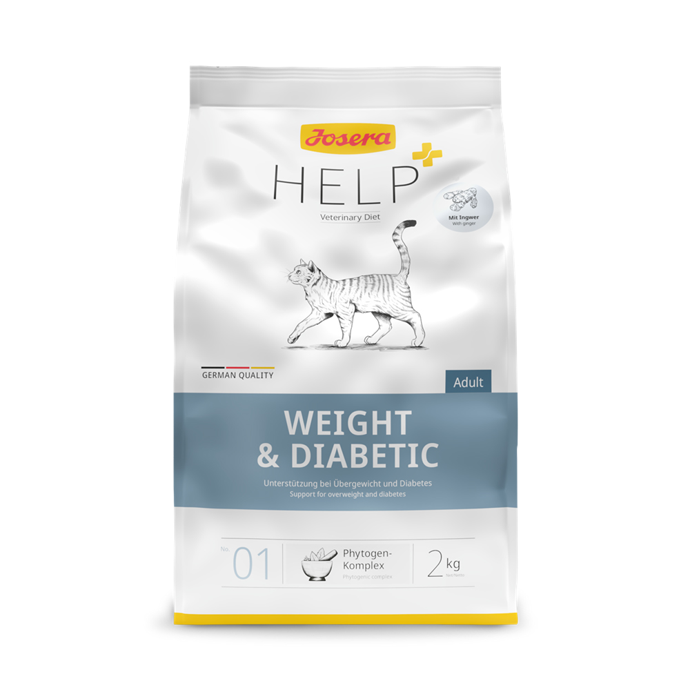 Josera HELP kaķiem Weight & Diabetic Cat 2 kg