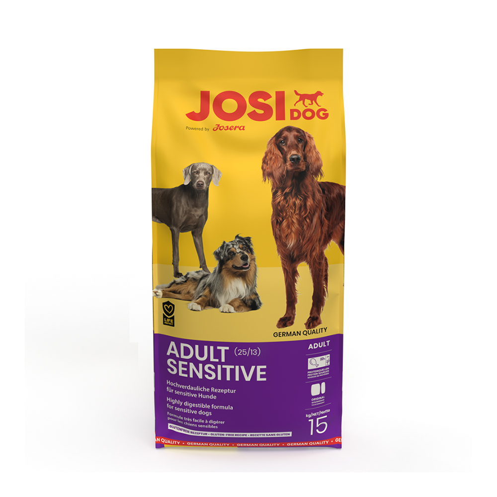 Josera P suņiem JosiDog Adult Sensitive 15 kg