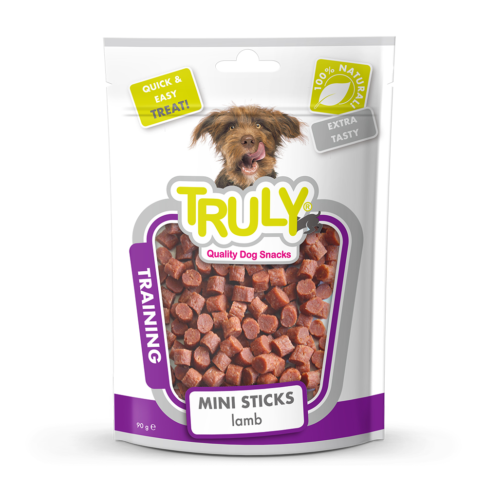 Truly Dogs Mini Sticks Lamb 90 g